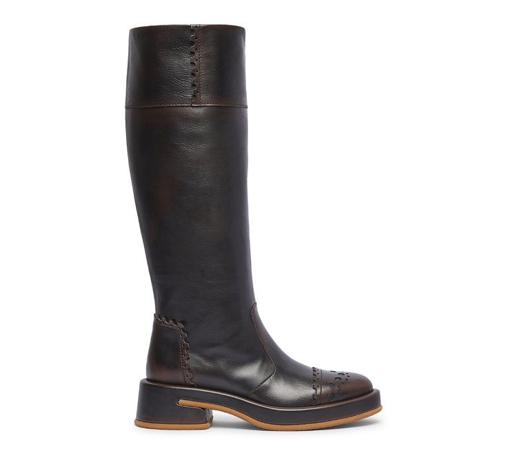 Fabi boot in calfskin leather