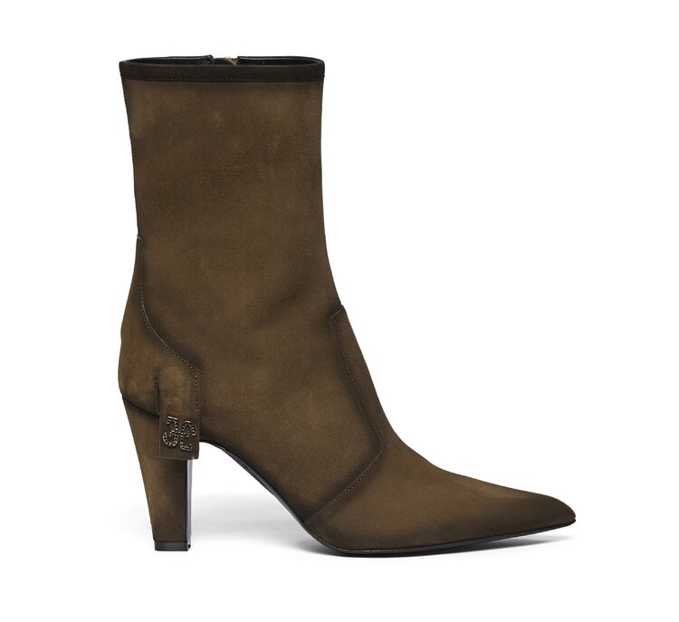 Fabi suede ankle boot