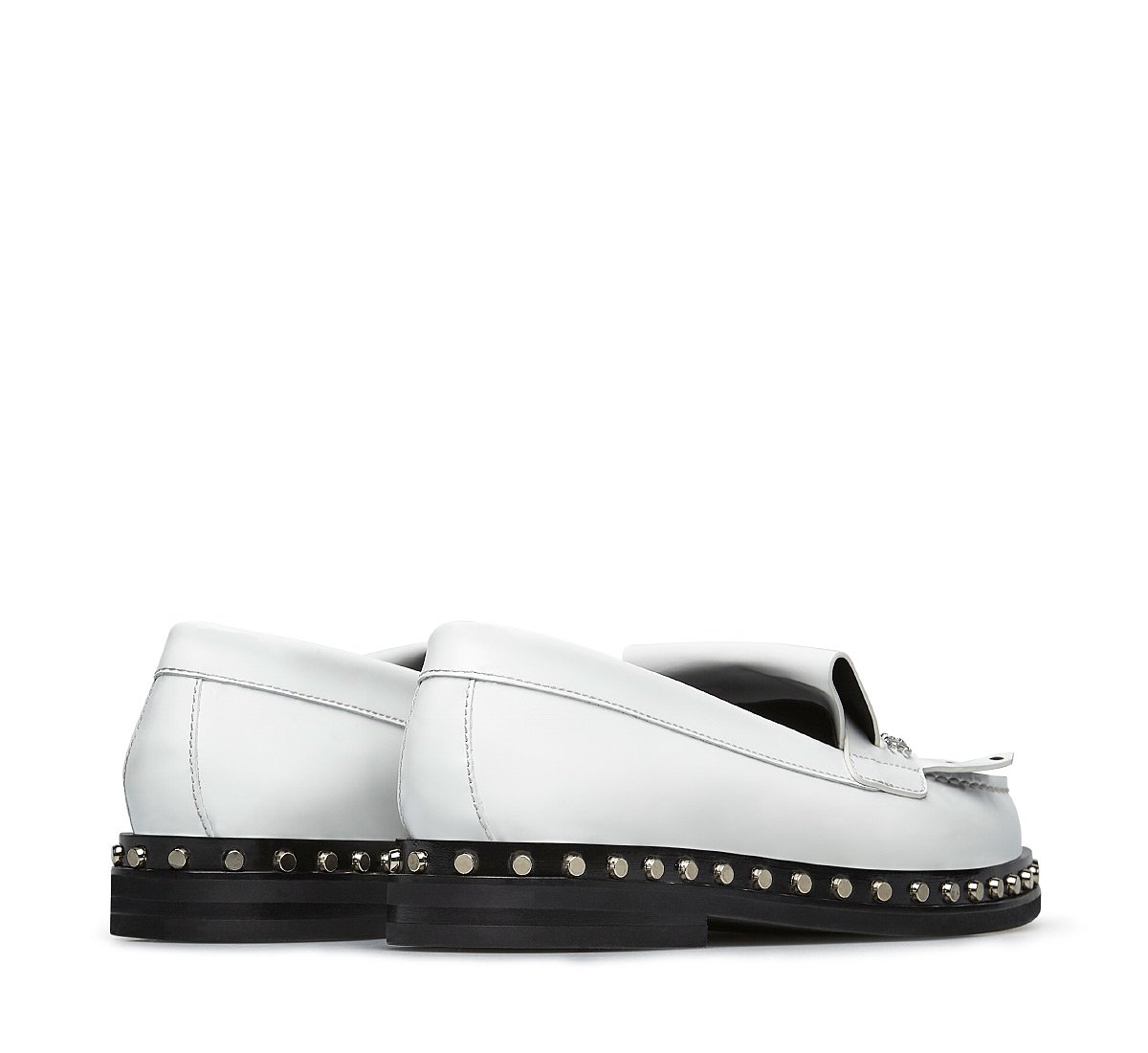 Fabi patent leather loafer