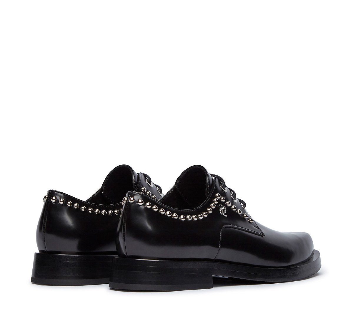 Fabi lace-up with studs