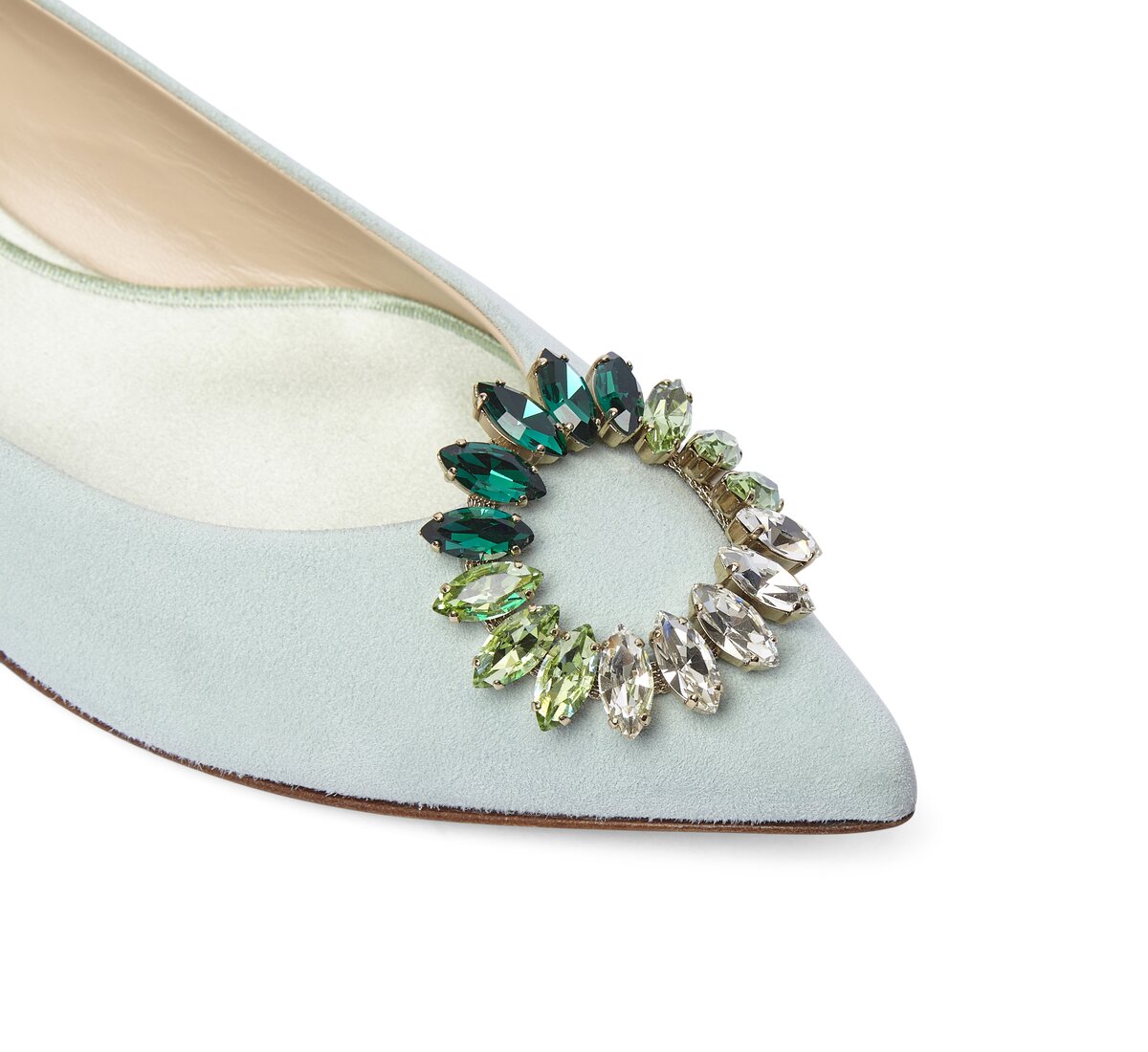 Fabi ballerina with jewel accessory