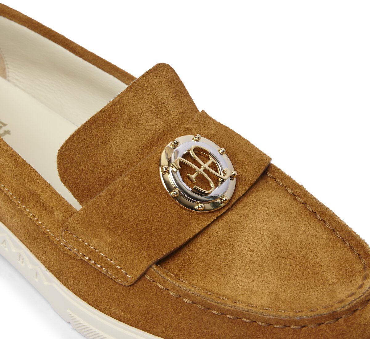 Mocassino Fabi in camoscio