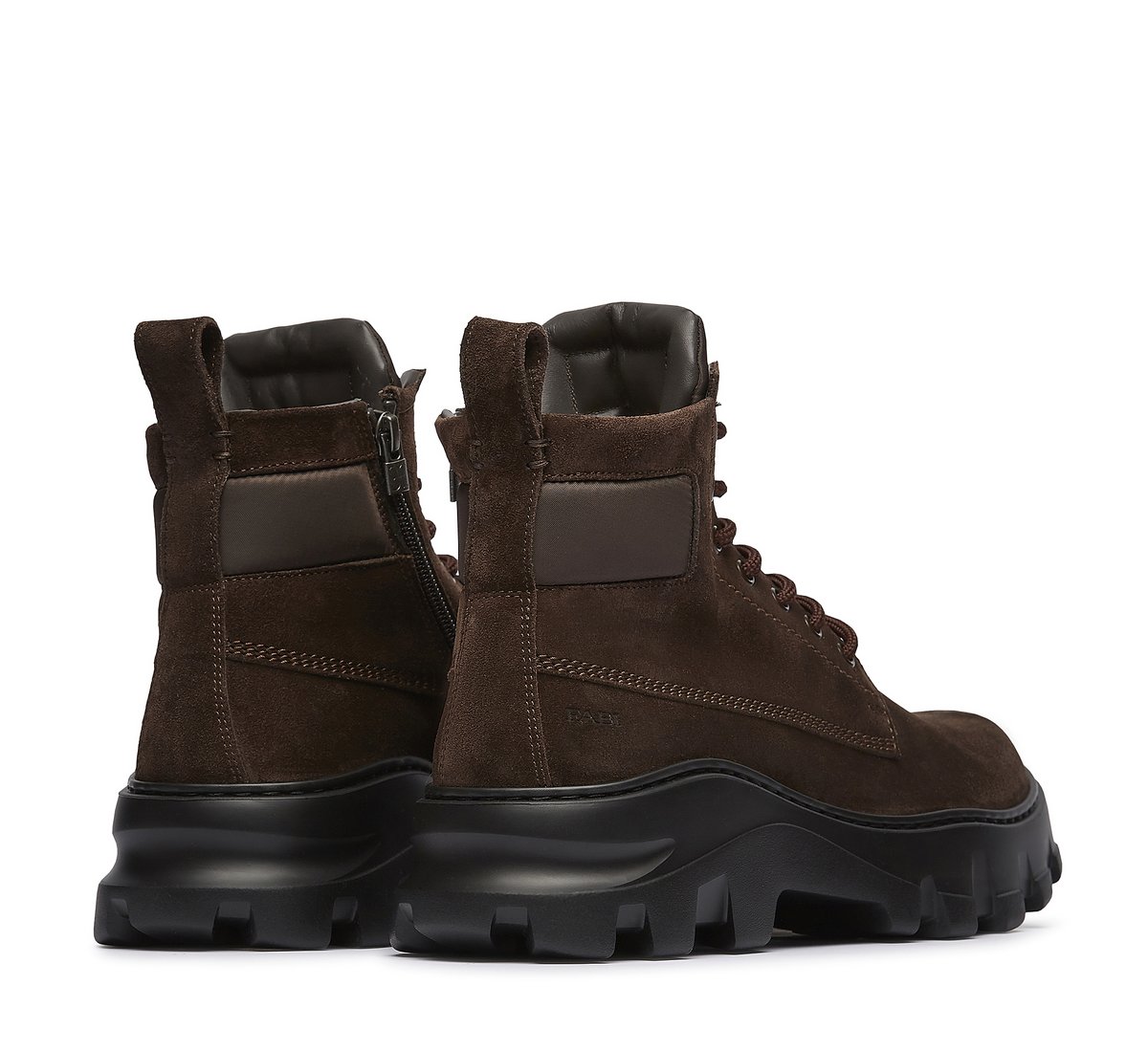 Fabi combat boot with merino wool lining