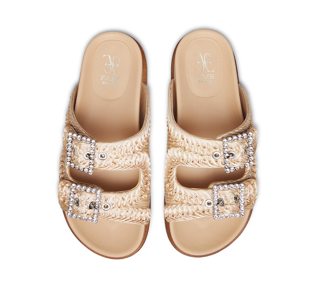 Sandalo Fabi in tessuto