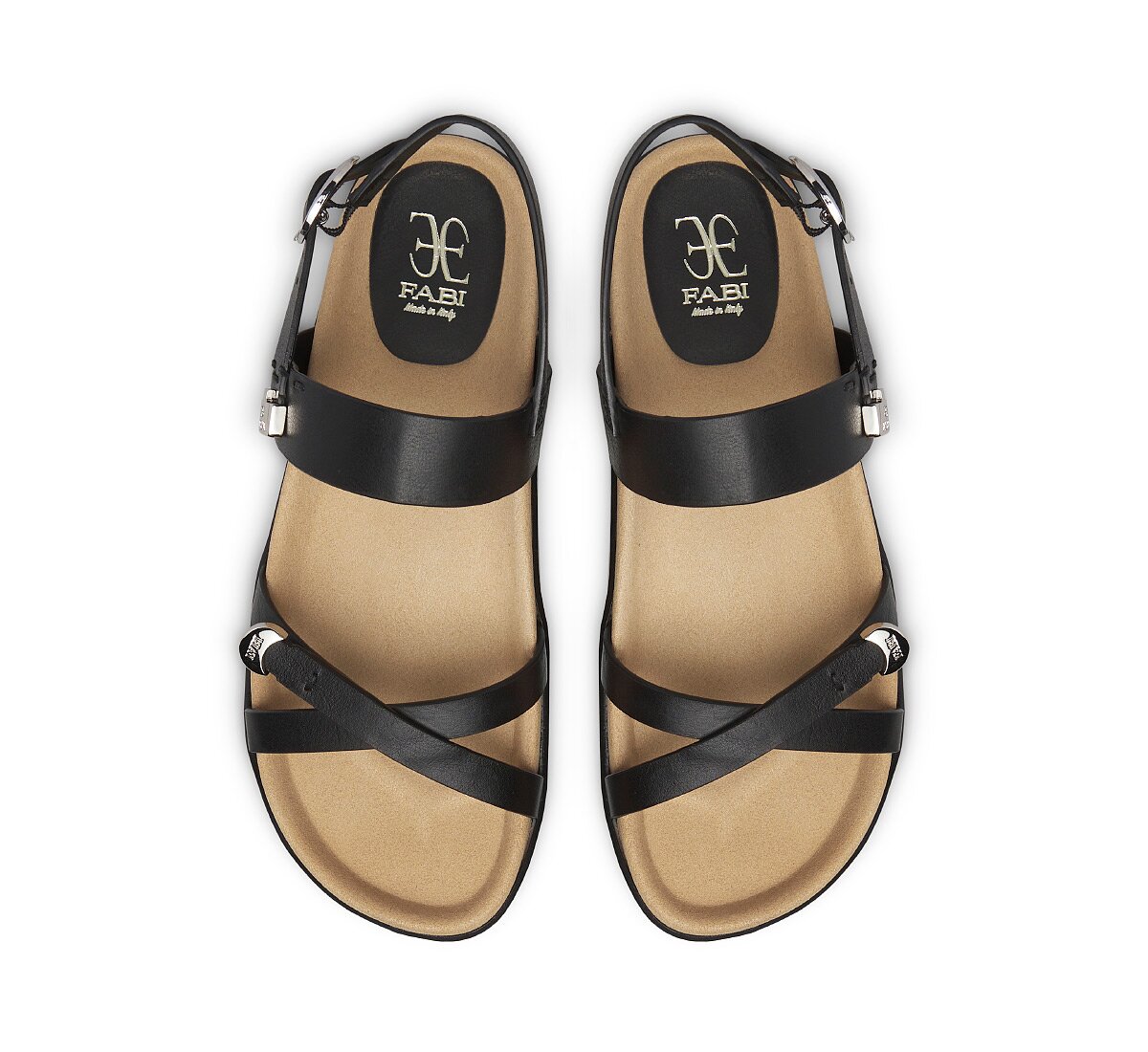 Сандалии Fabi из телячьей кожи