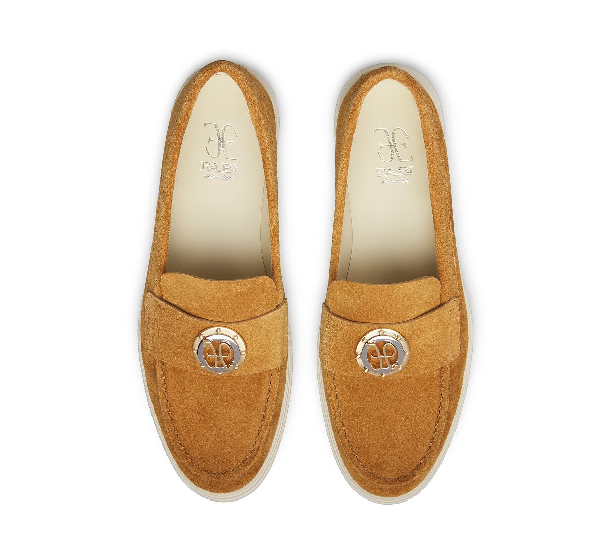 Мокасины Fabi из замши