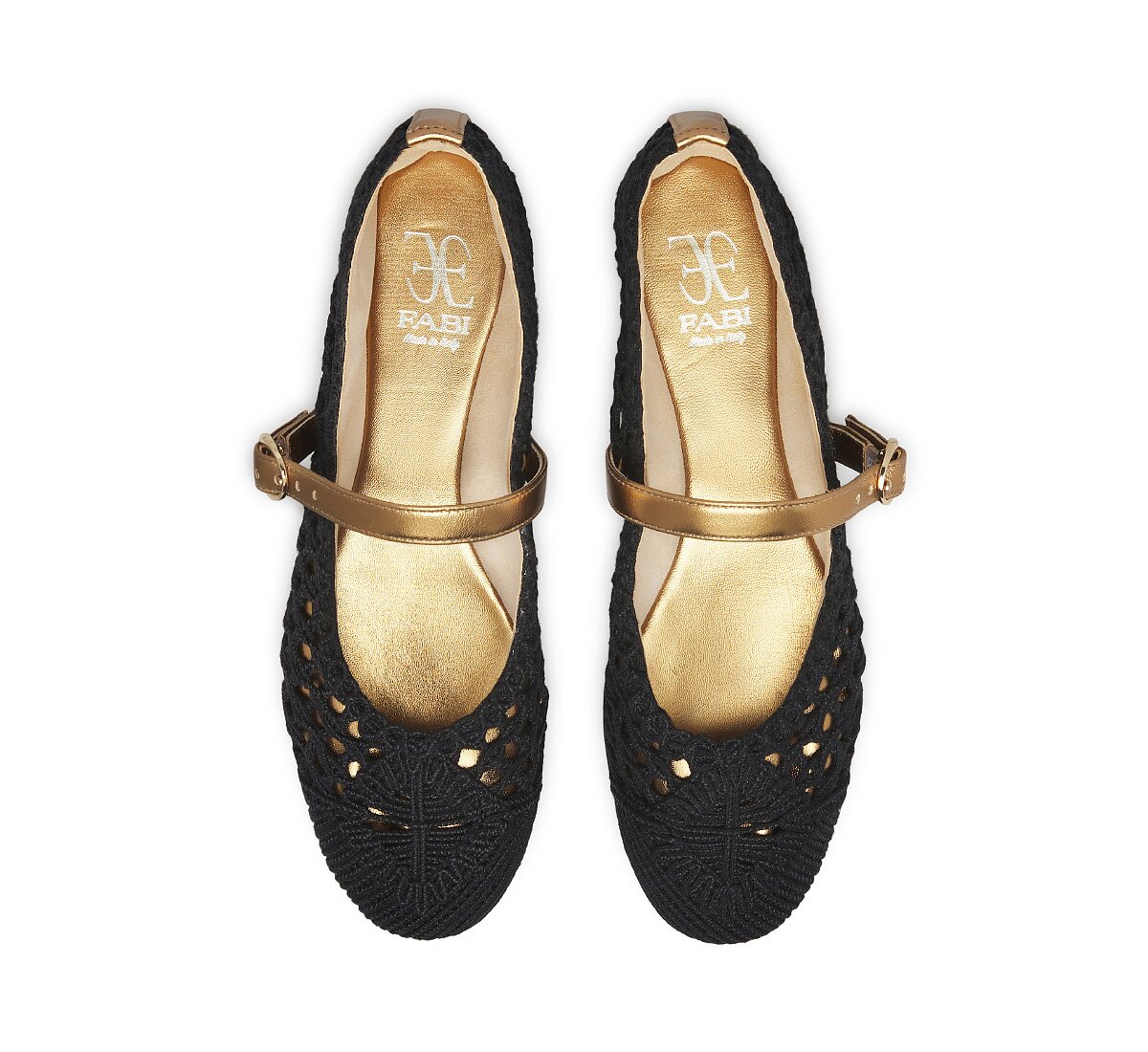 Crochet ballet flats