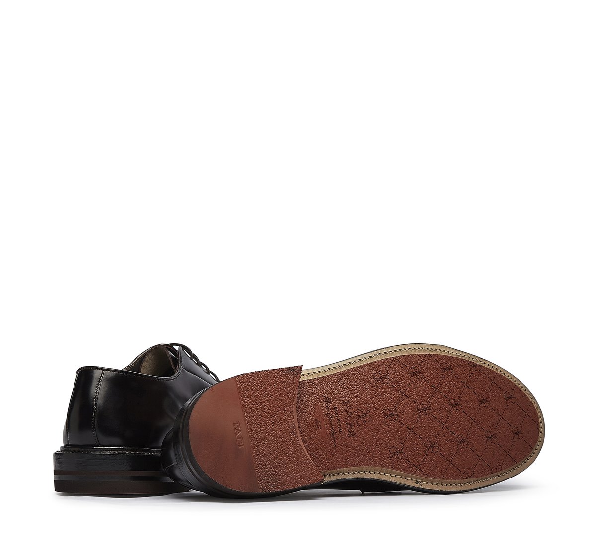 Fabi lace-up in appaloosa leather