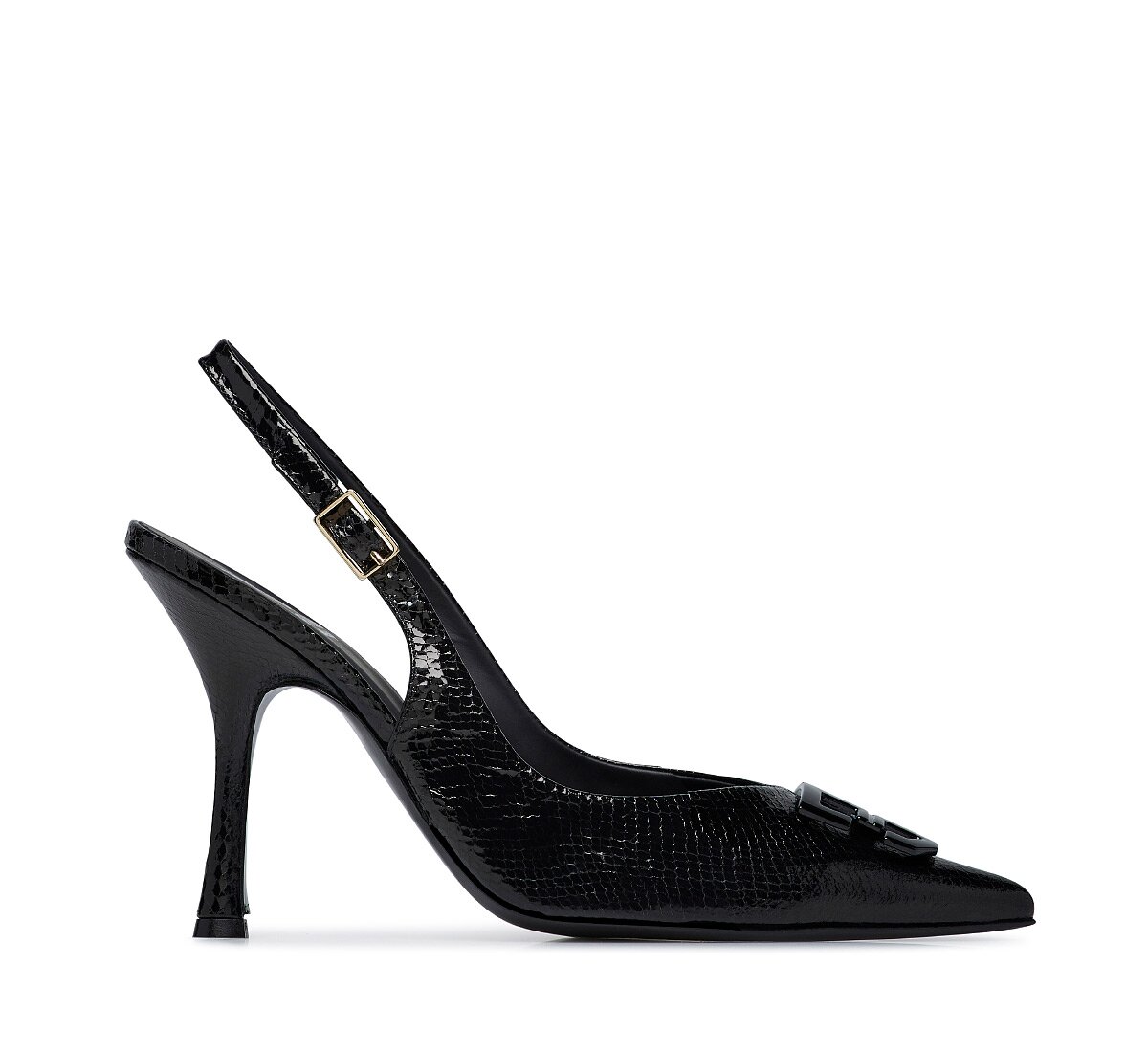 Slingback Fabi in mini viper