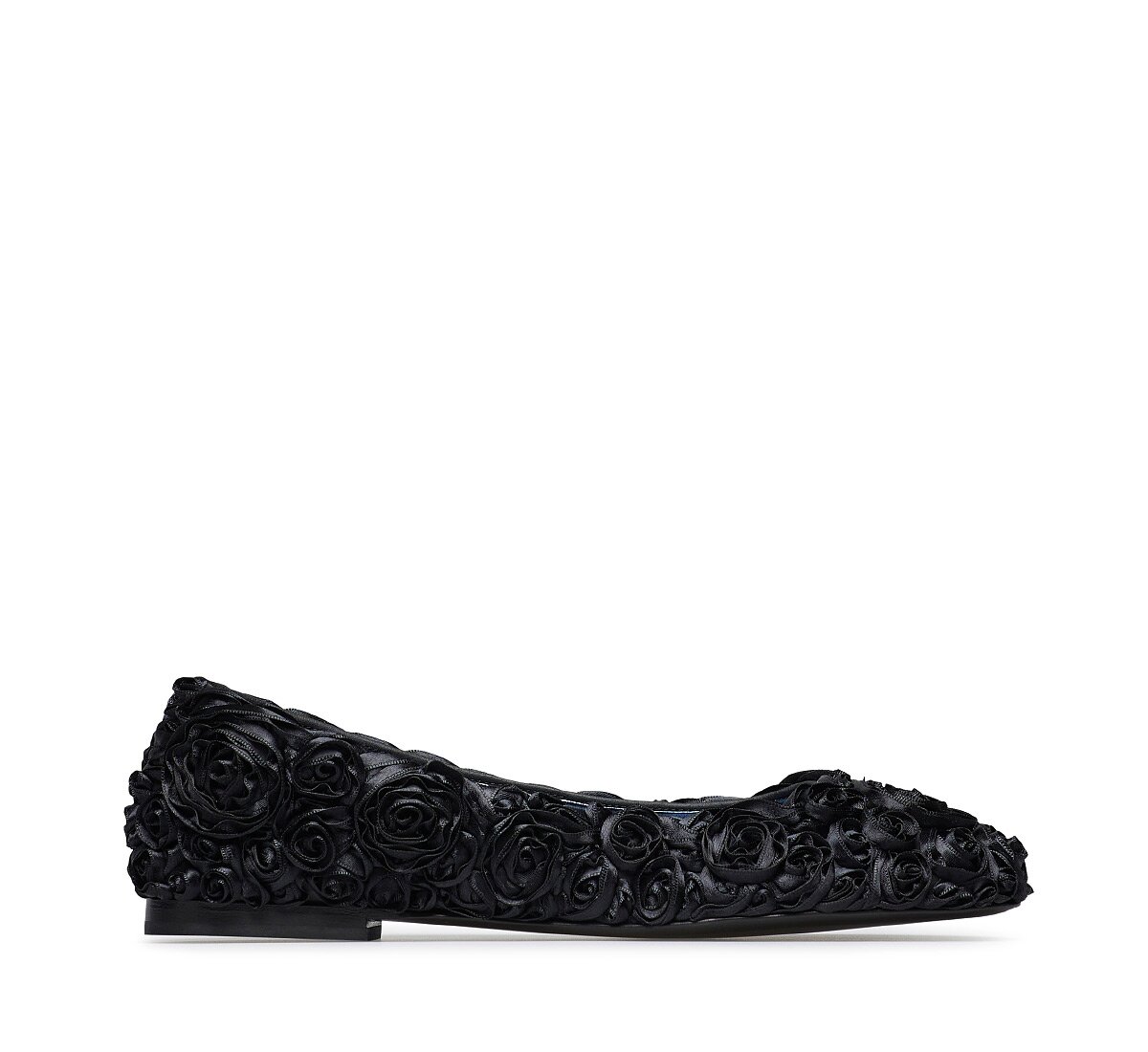 Fabi ballerina in satin