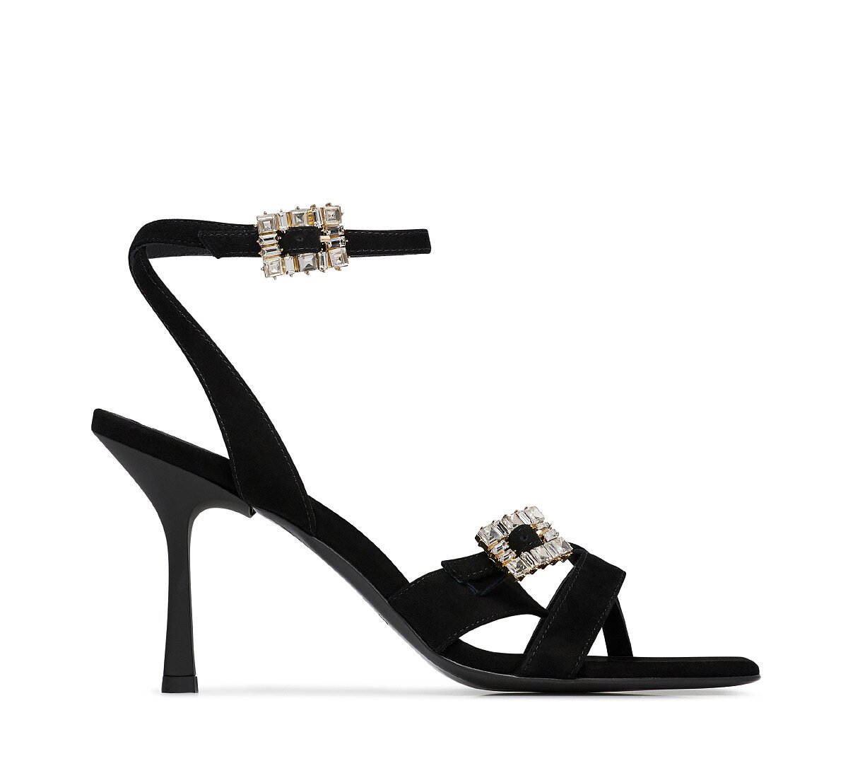 Sandalo Fabi in camoscio