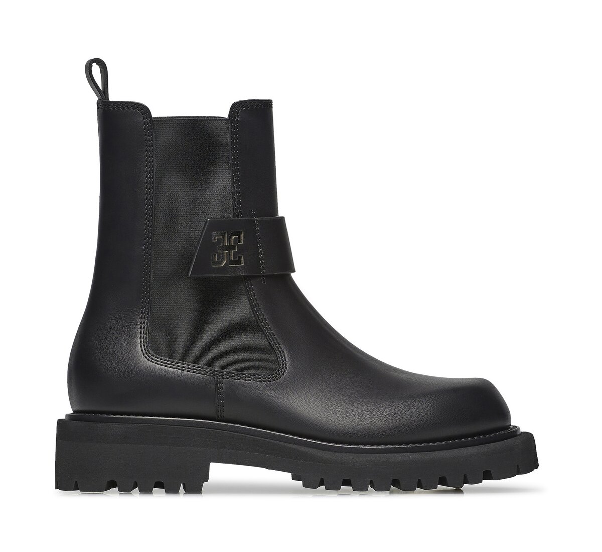 Fabi Calfskin Leather Ankle Boot