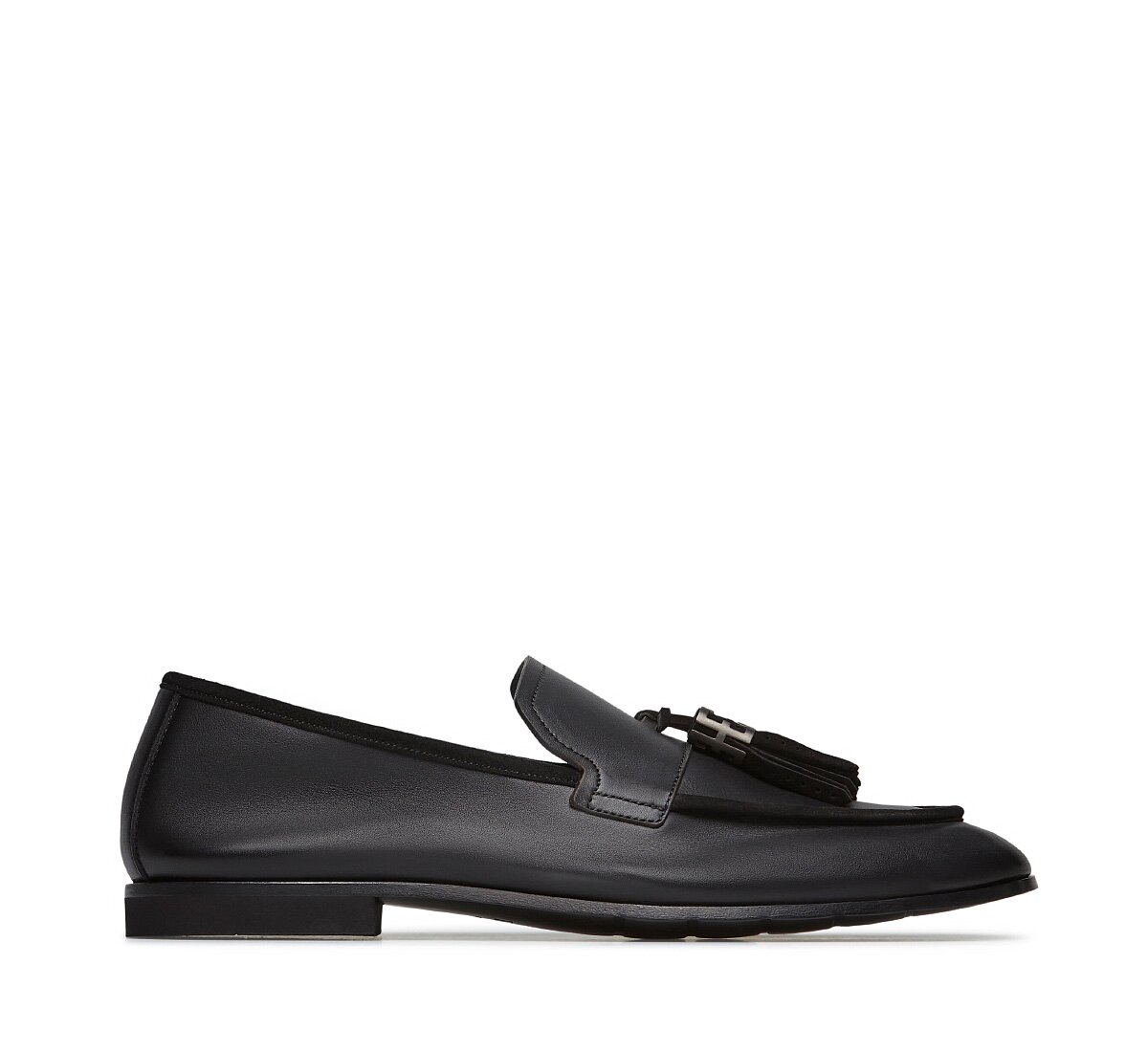 Fabi calfskin loafer with tassels