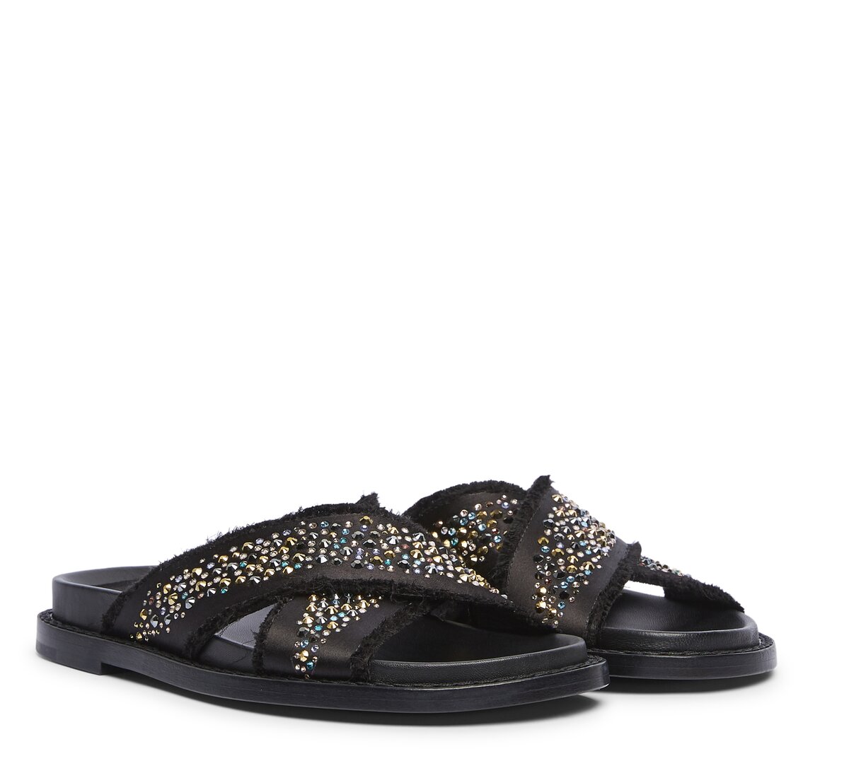 Fabi sandals with microsuede insole