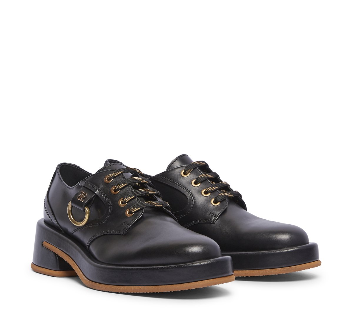 Fabi lace-up shoe in calfskin leather