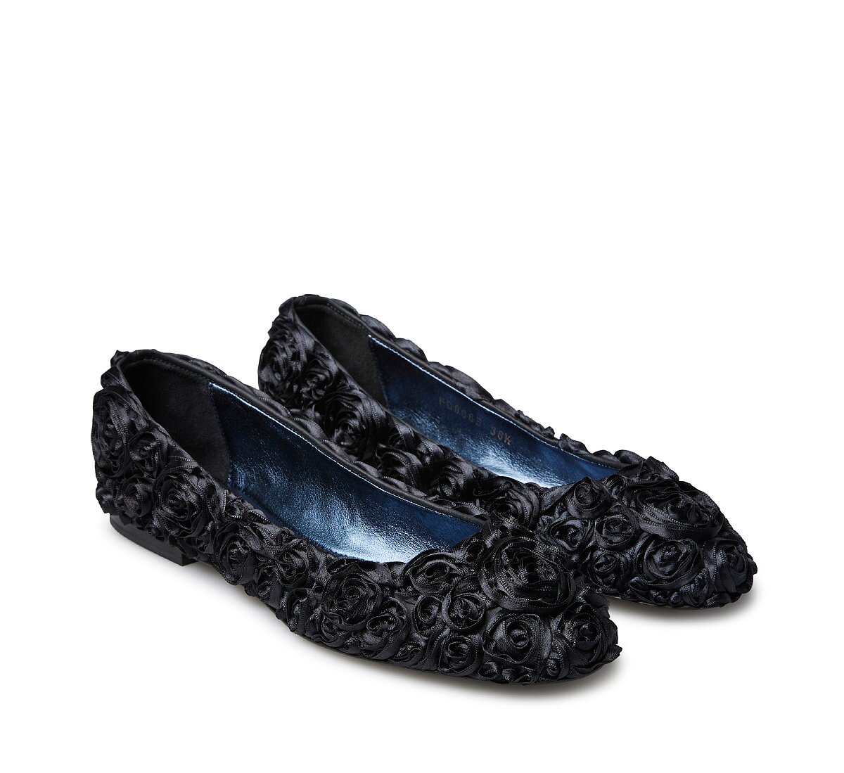 Fabi ballerina in satin