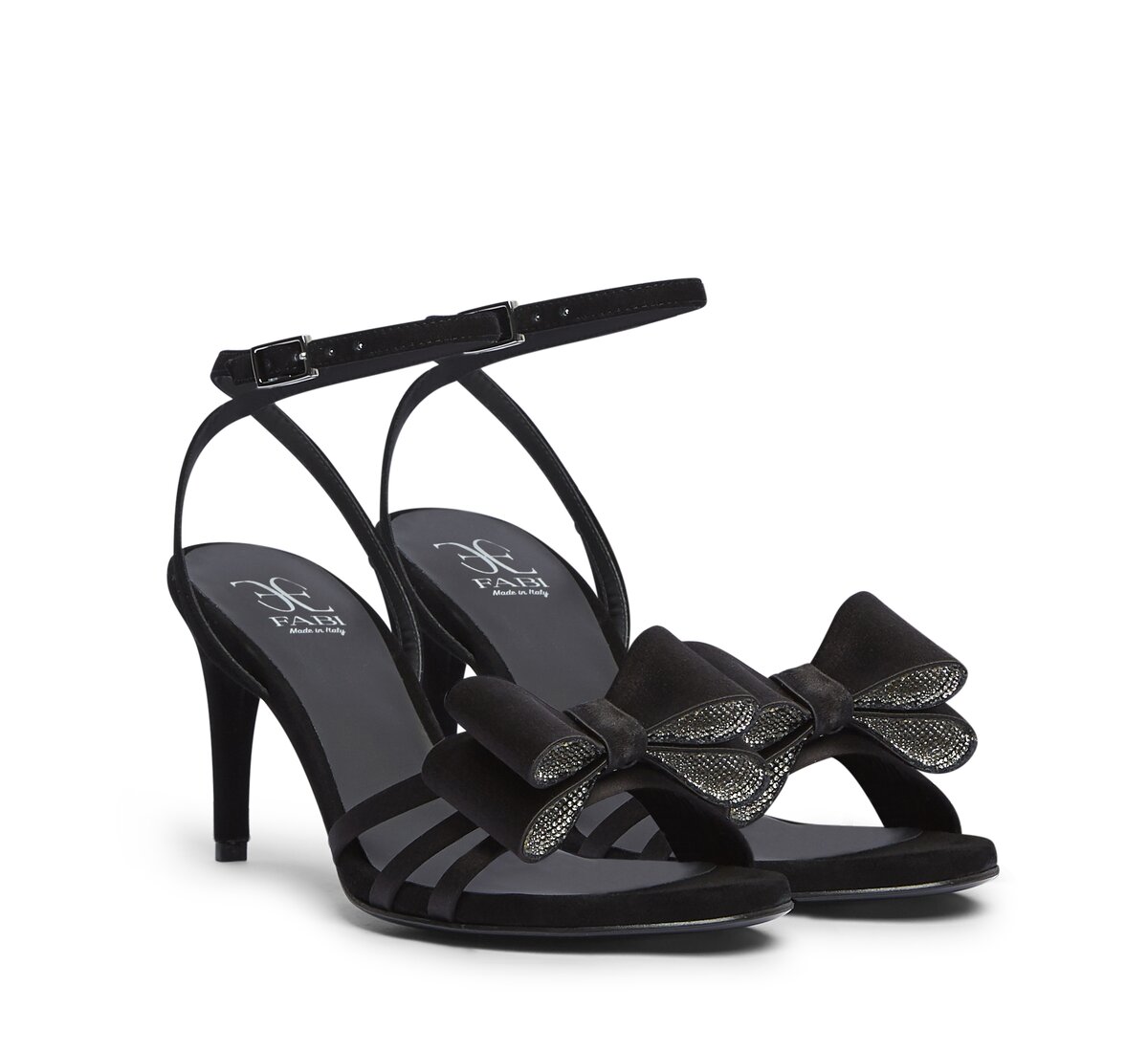 Fabi sandal in satin