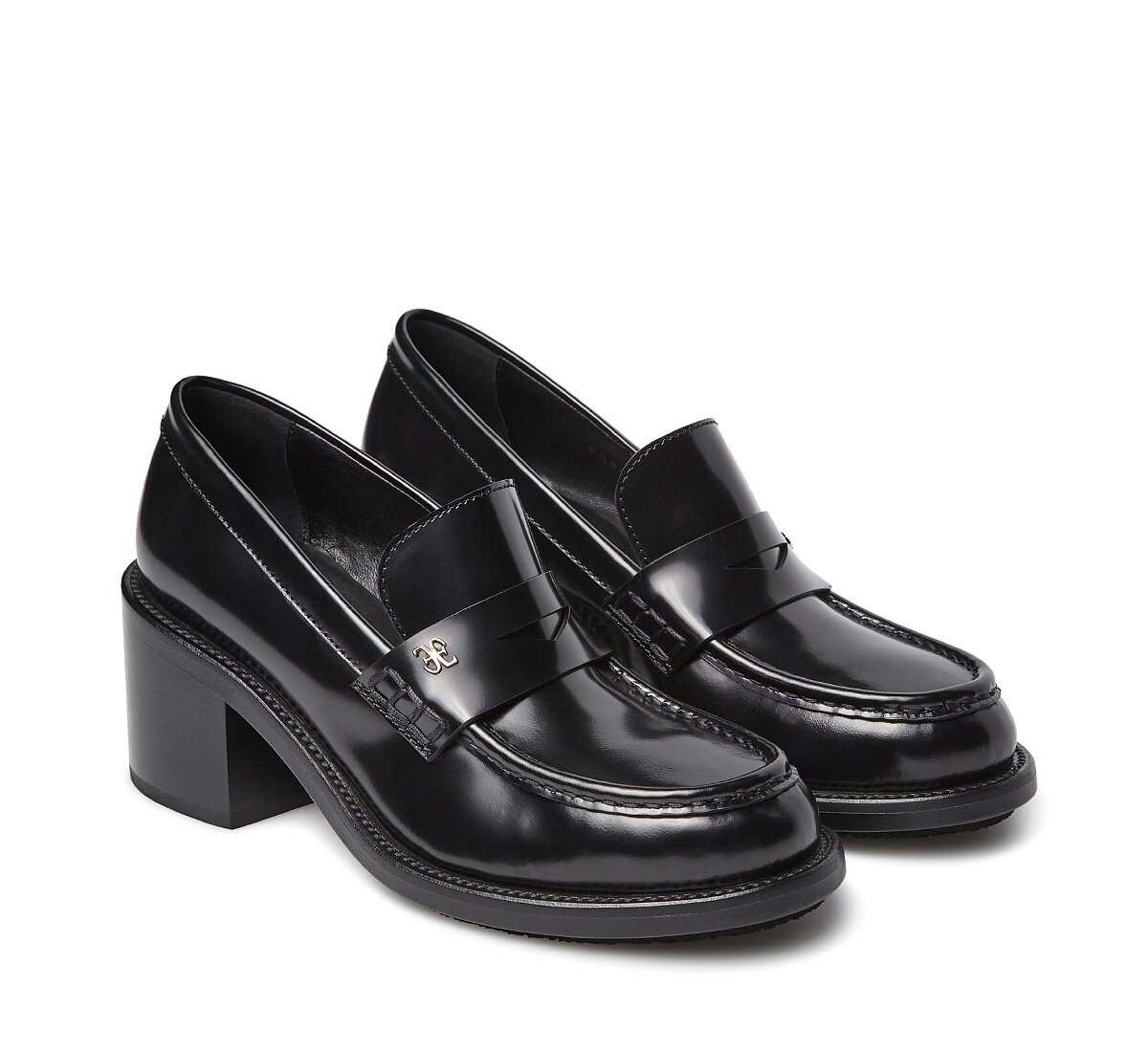 Fabi loafer with heel