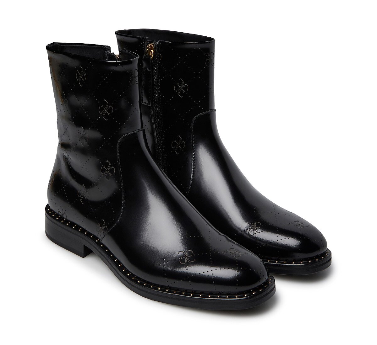 Fabi calf leather ankle boot