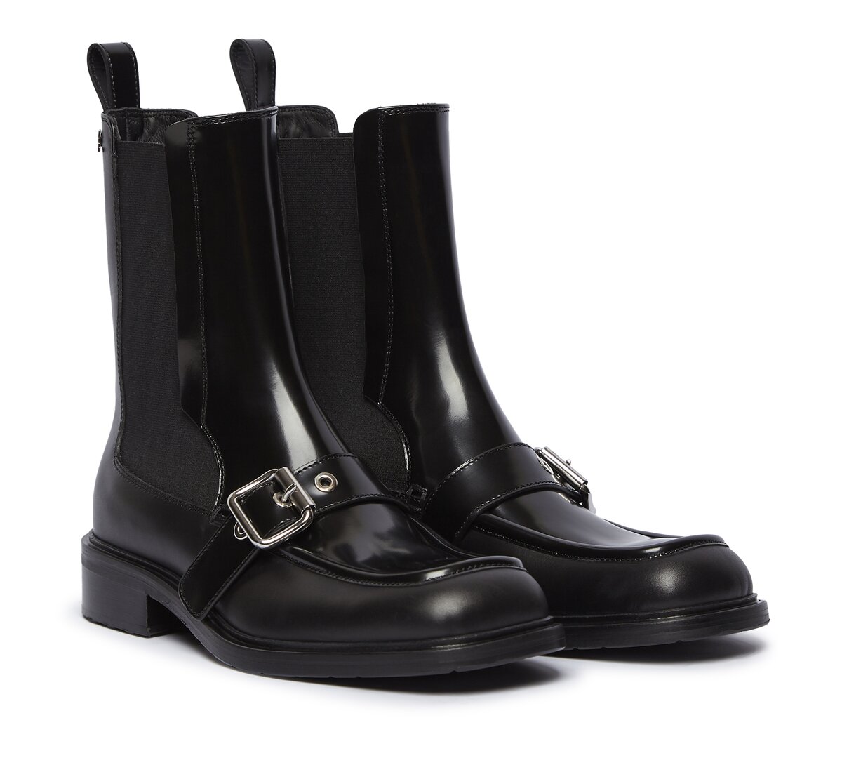 Fabi leather ankle boot