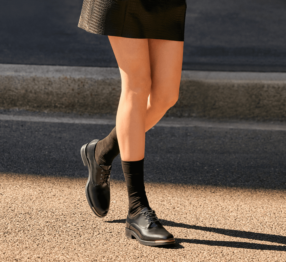 Fabi Calfskin Lace-Up Shoe with Gold Detail