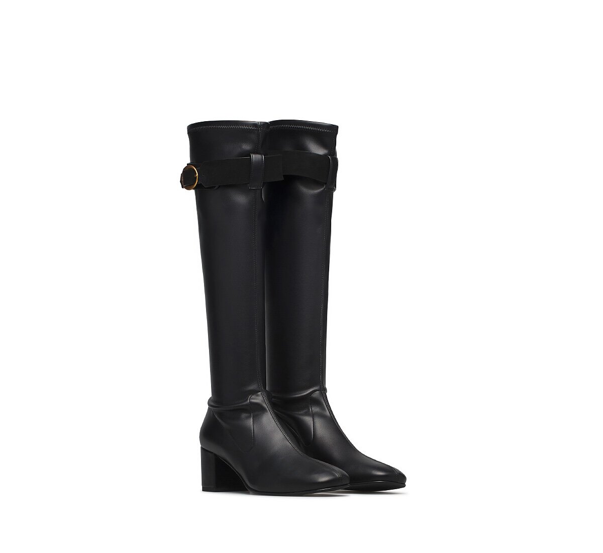 Stivale Fabi in nappa con cinturino