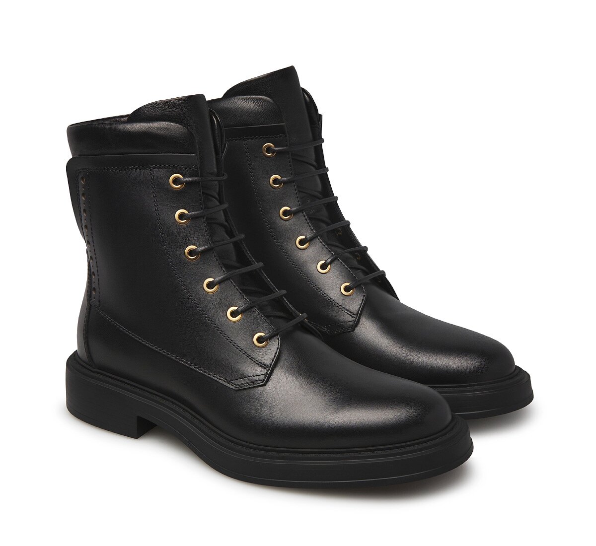 Calfskin Combat Boot