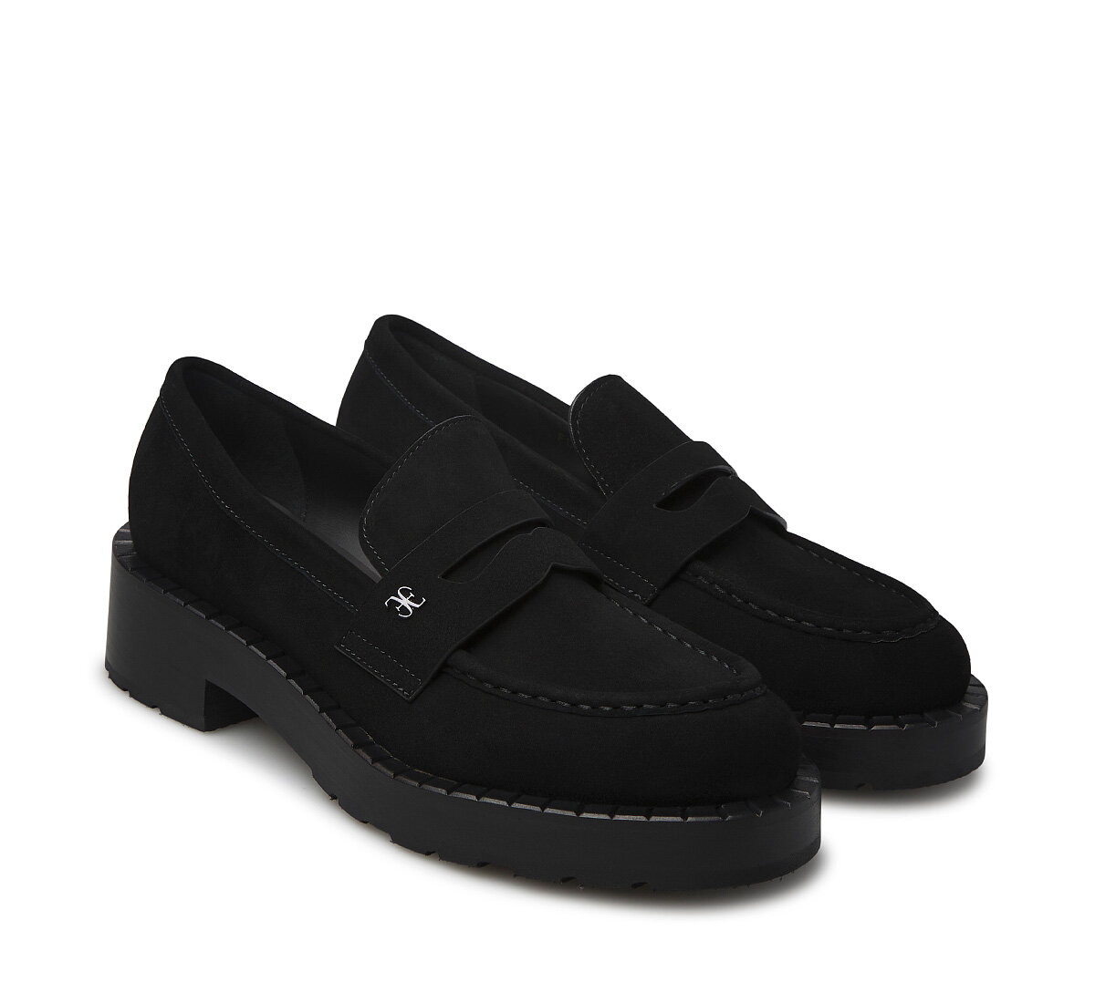 Suede loafer