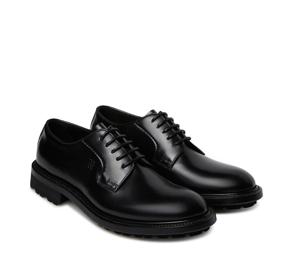 Дерби из телячьей кожи Fabi