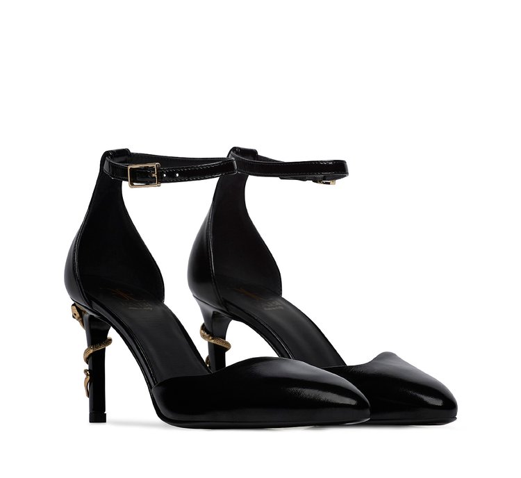 Decolleté Fabi Snake - Nero