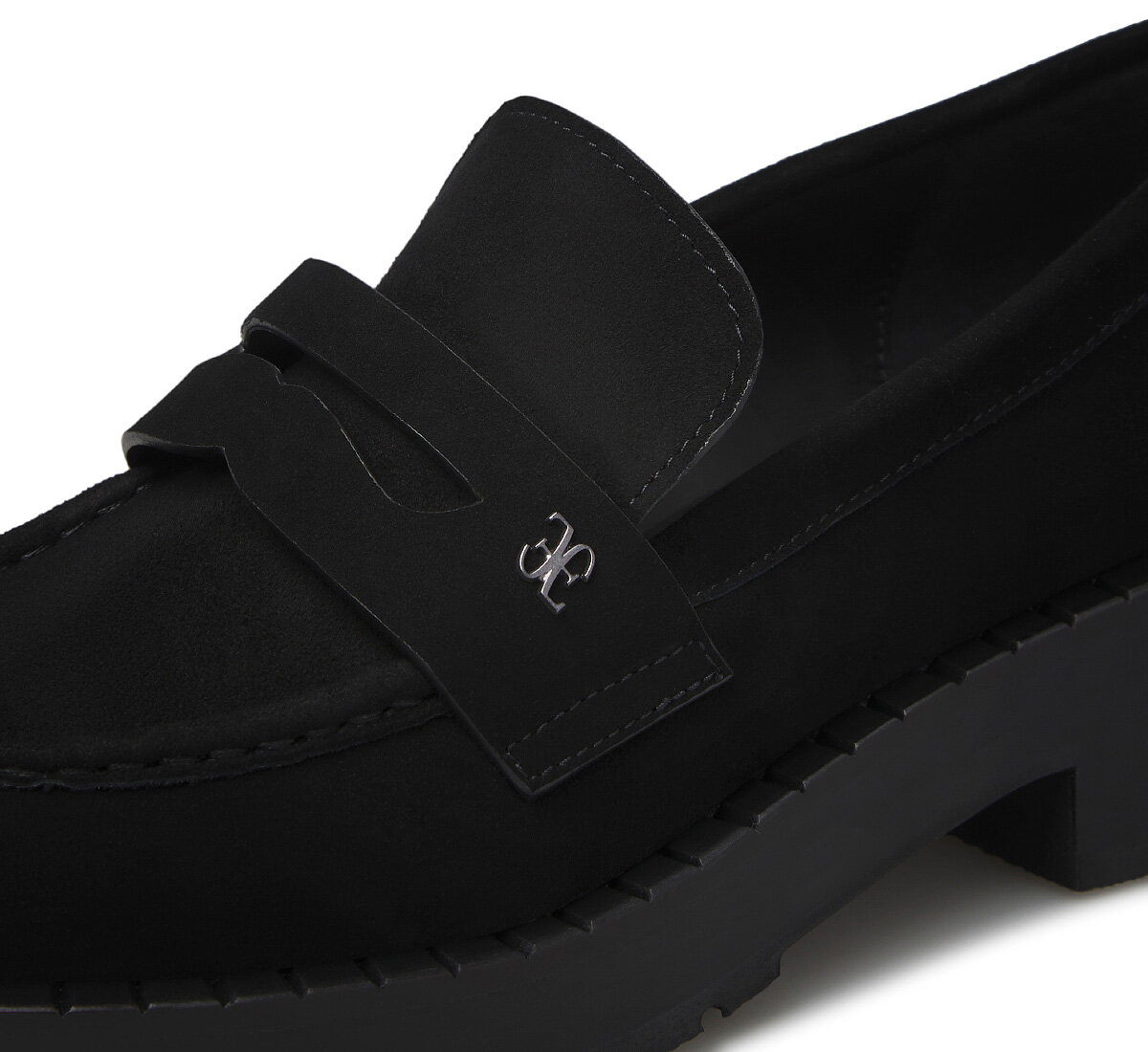 Suede loafer