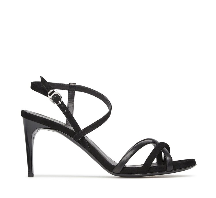 Замшевые сандалии Fabi