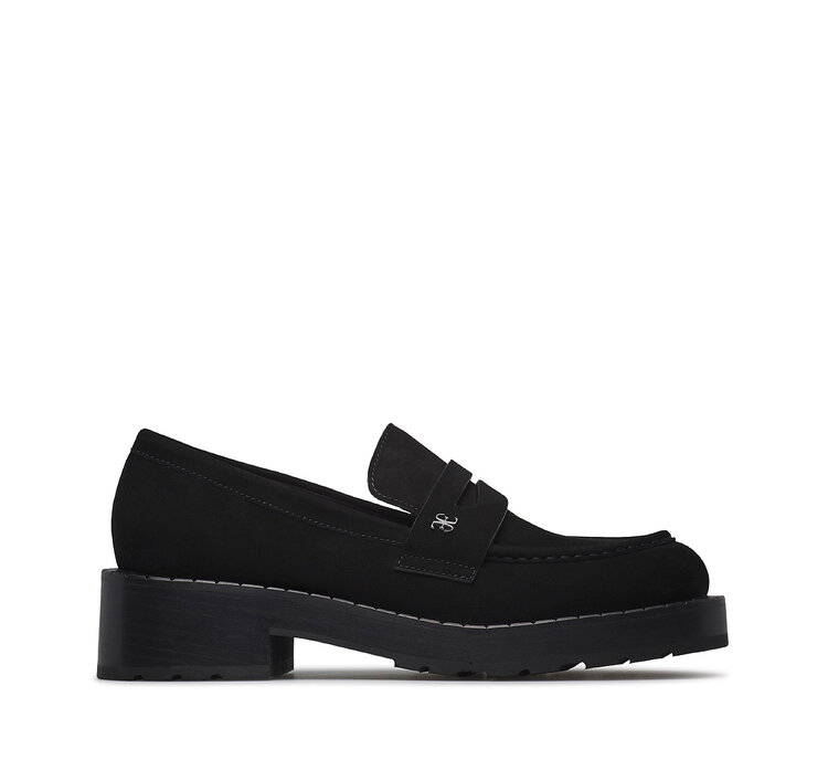 Suede loafer