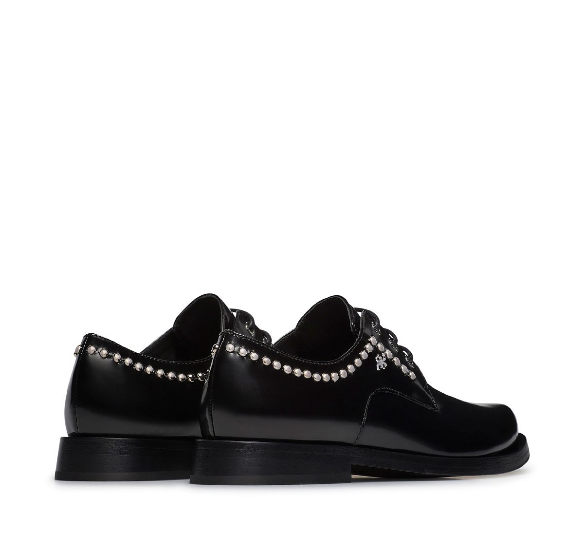 Fabi lace-up with studs