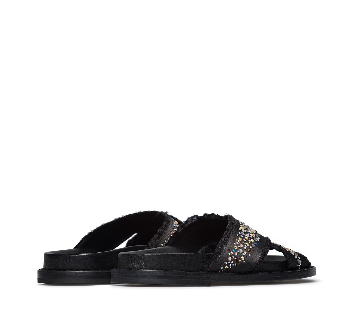 Fabi sandals with microsuede insole