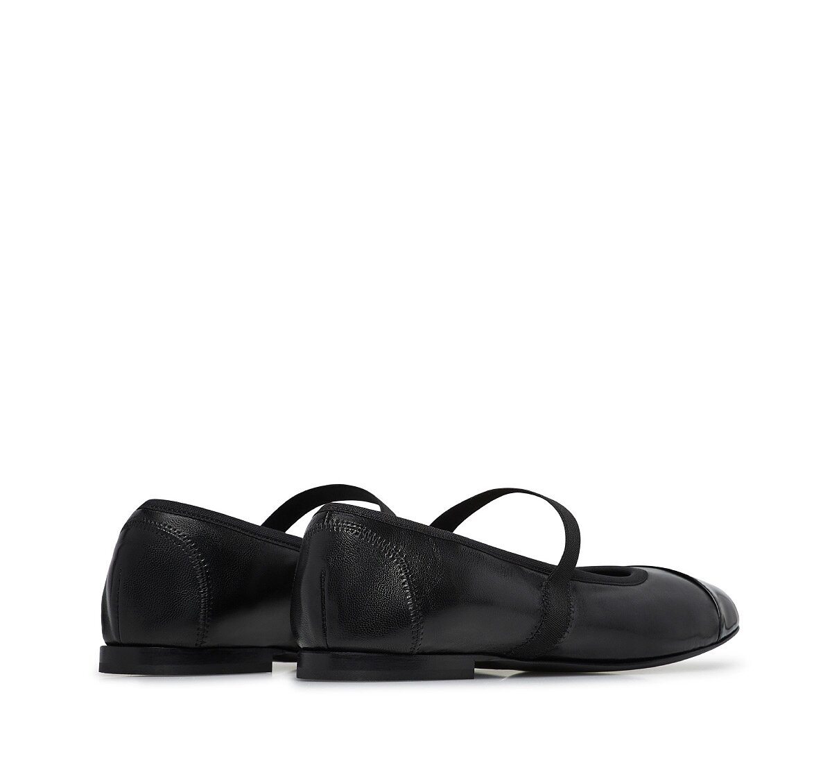 Calfskin ballet flats