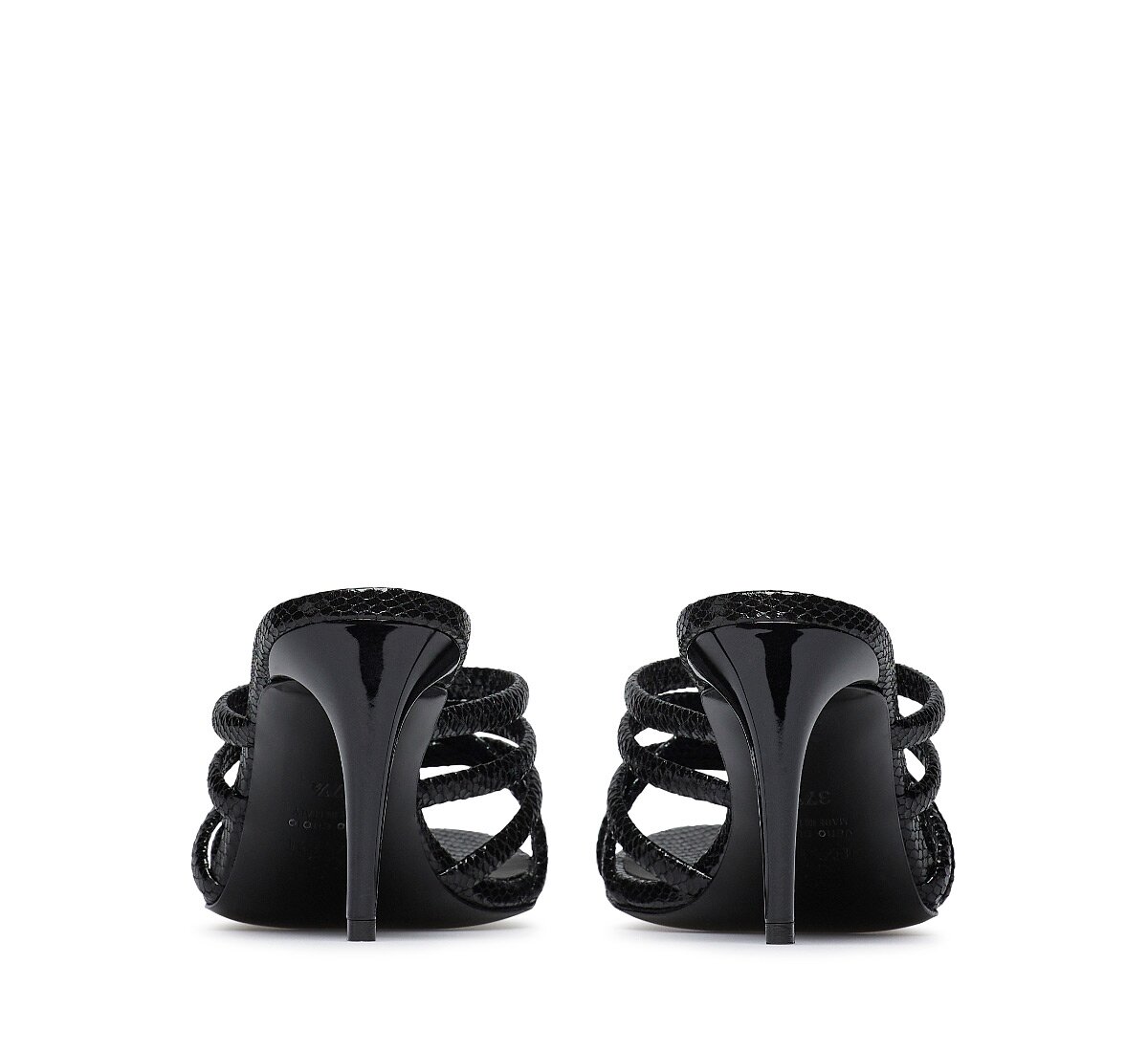 Fabi sandal in mini viper