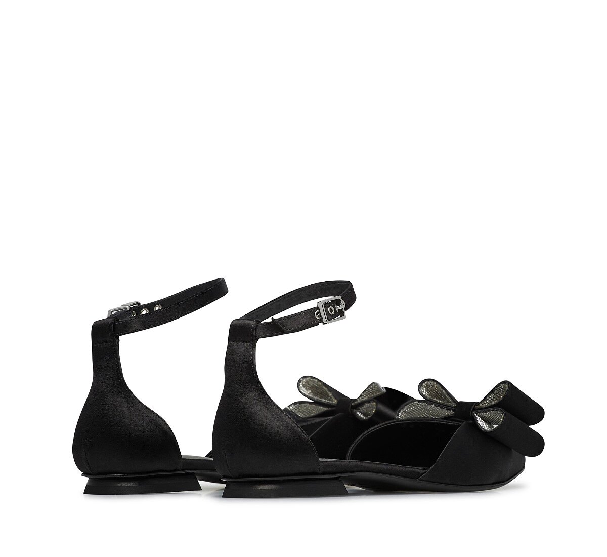 Балетки Fabi из атласа