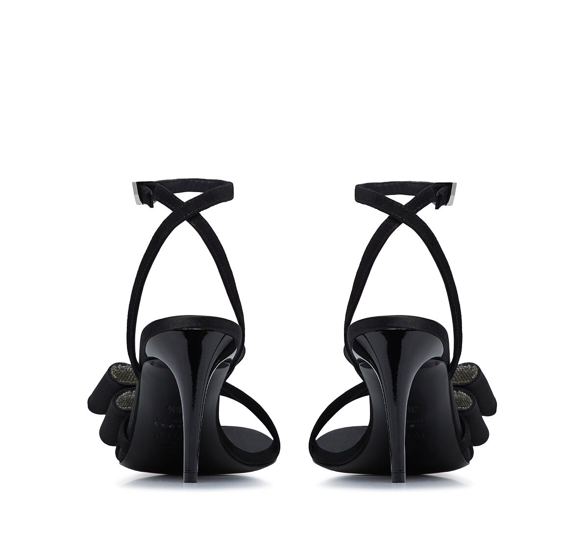 Fabi sandal in satin