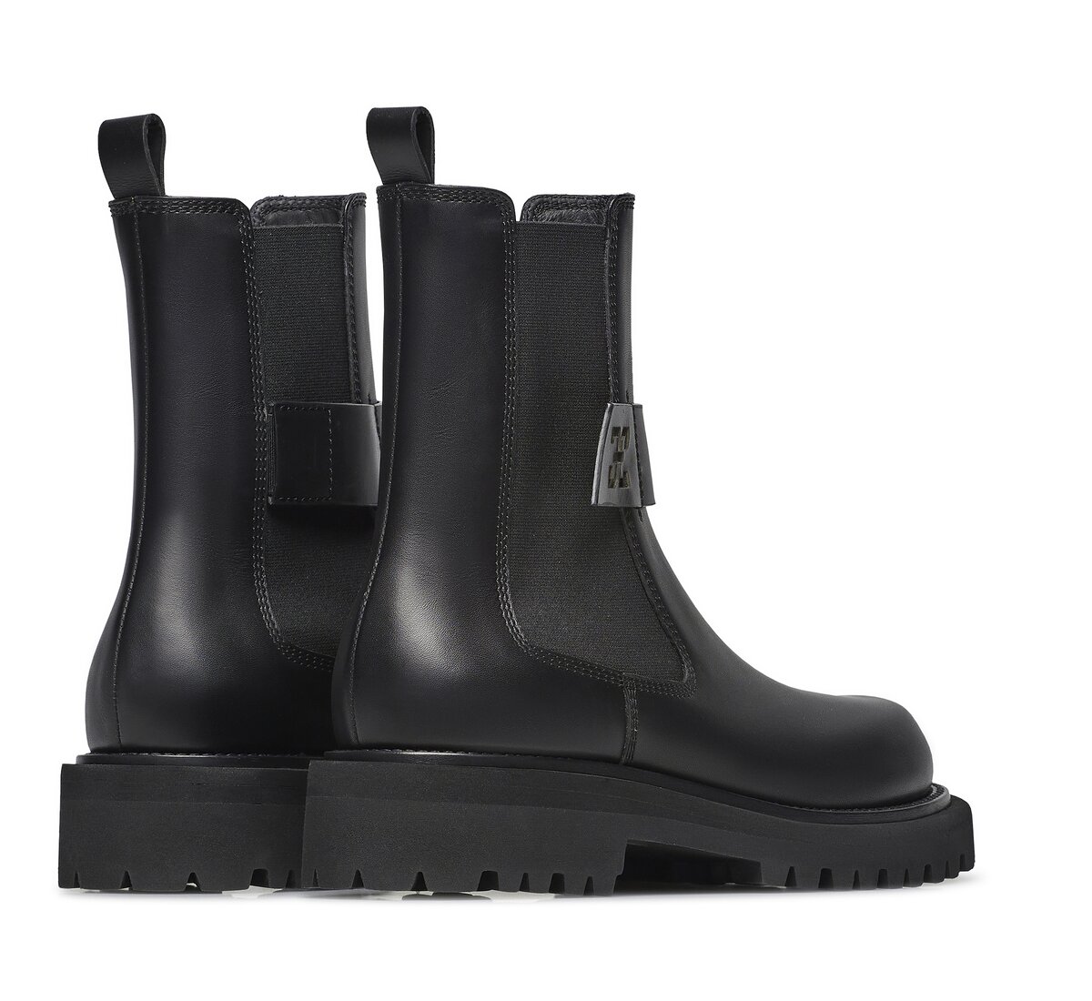 Fabi Calfskin Leather Ankle Boot