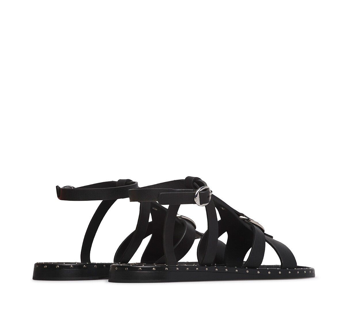 Calfskin Sandal with Straps