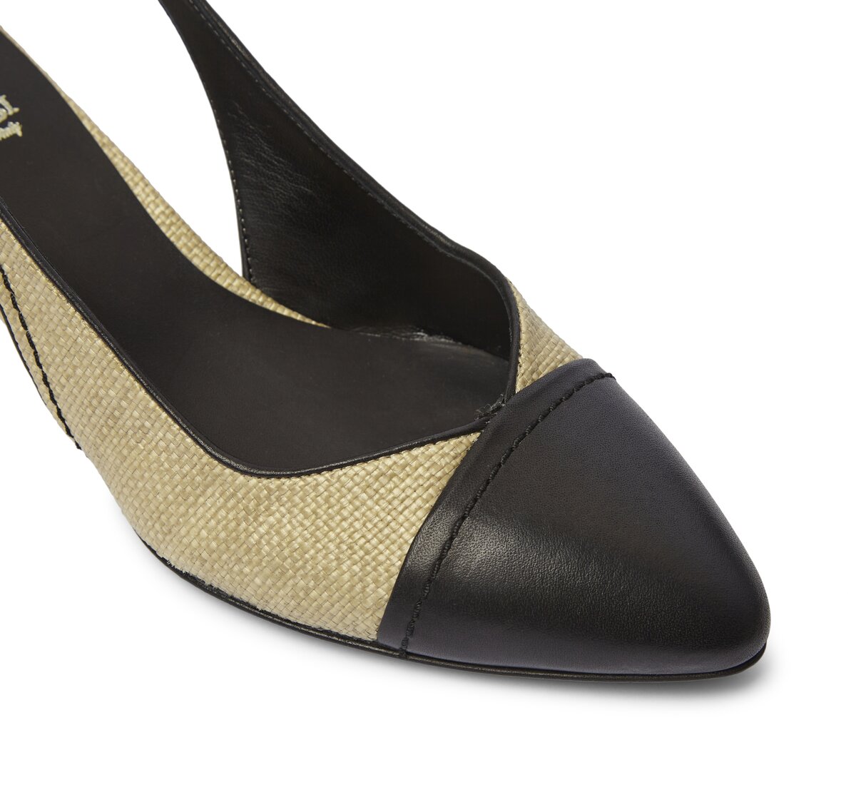 Sling-back Fabi in rafia
