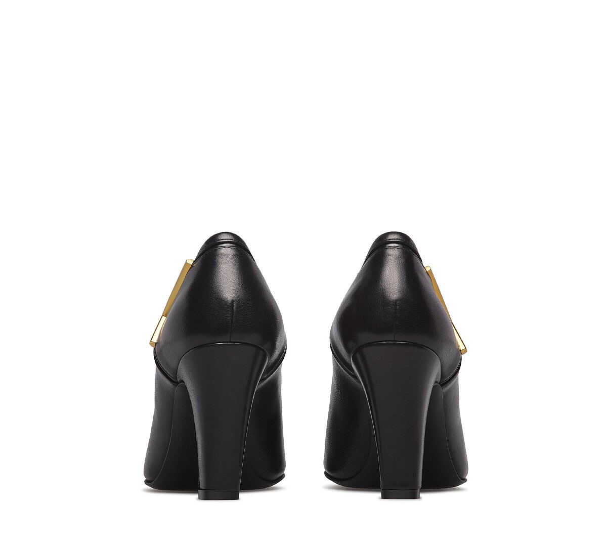 Décolleté Fabi in nappa con dettaglio