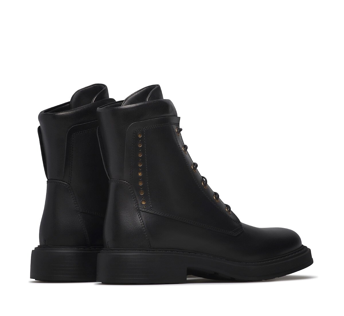 Calfskin Combat Boot