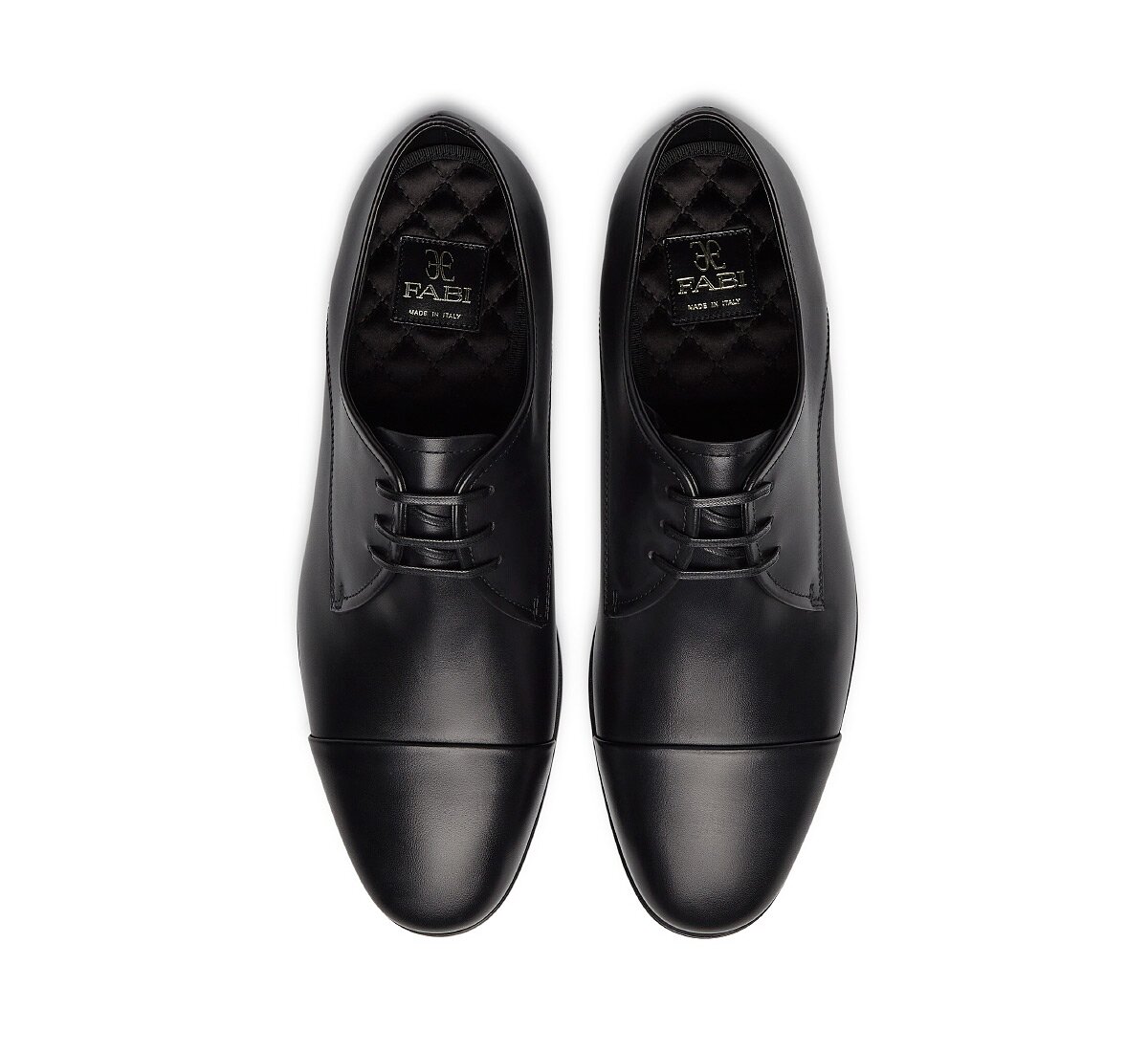 Дерби из телячьей кожи Fabi