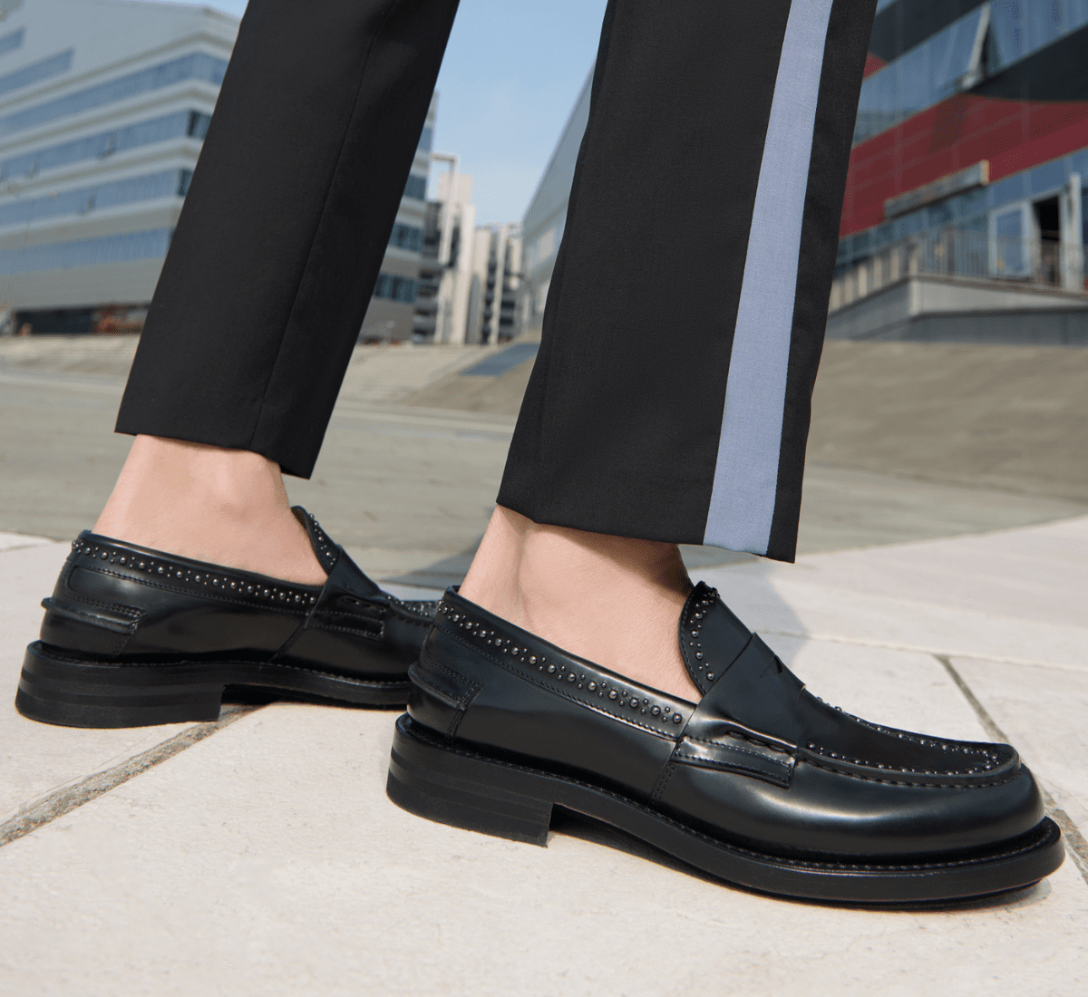 Preppy rock loafer