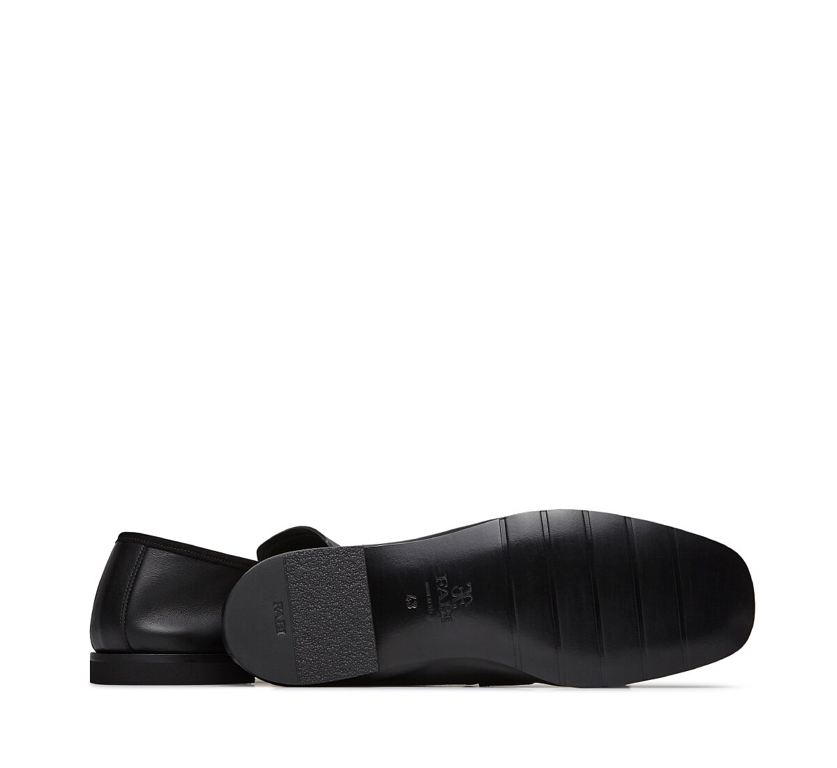 Fabi calfskin loafer with tassels