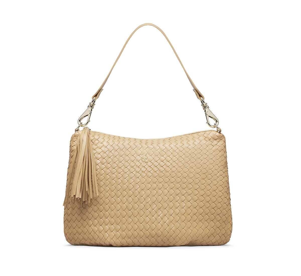 Woven Leather Handbag