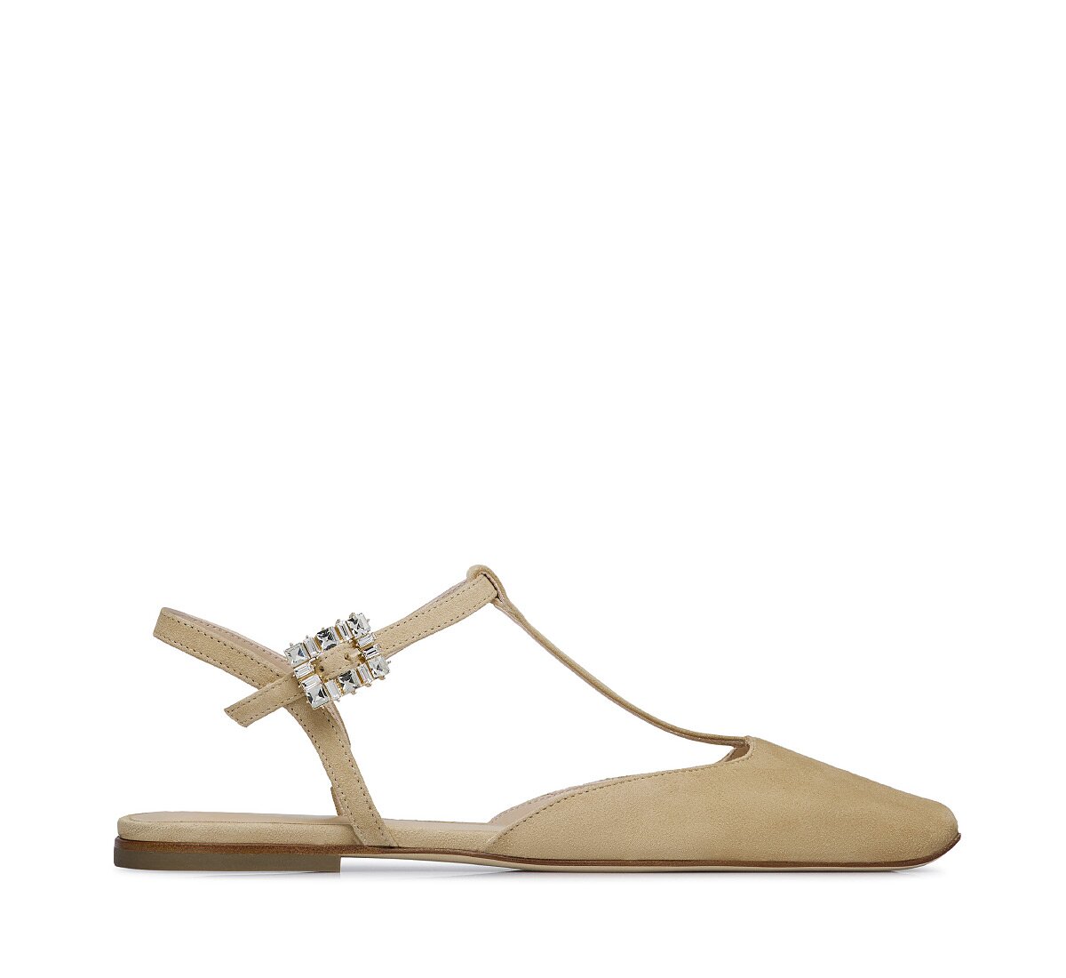 Mules Fabi in camoscio