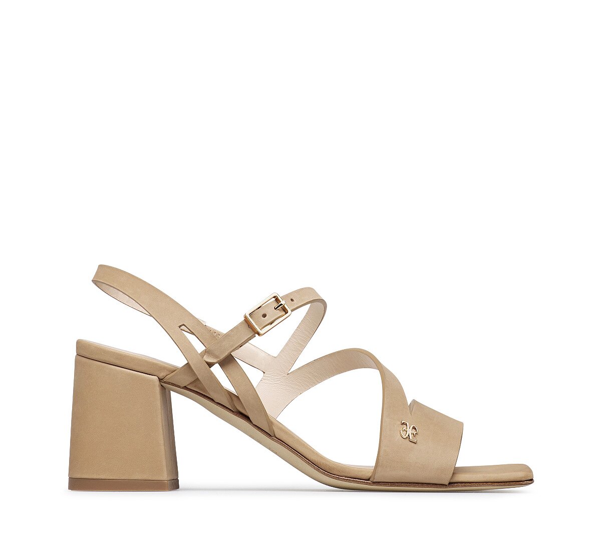 Сандалии из телячьей кожи Fabi